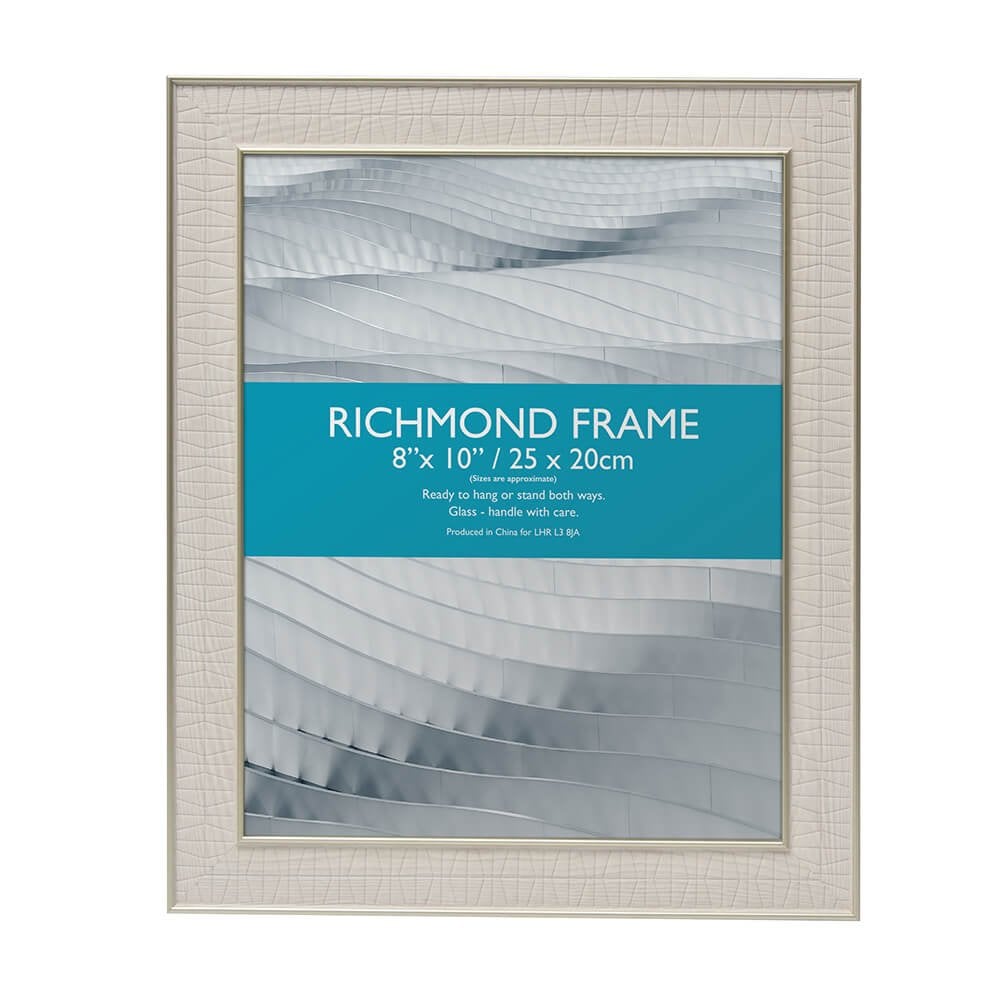 lewis's Richmond Picture Photo Frame 8 x 10" White