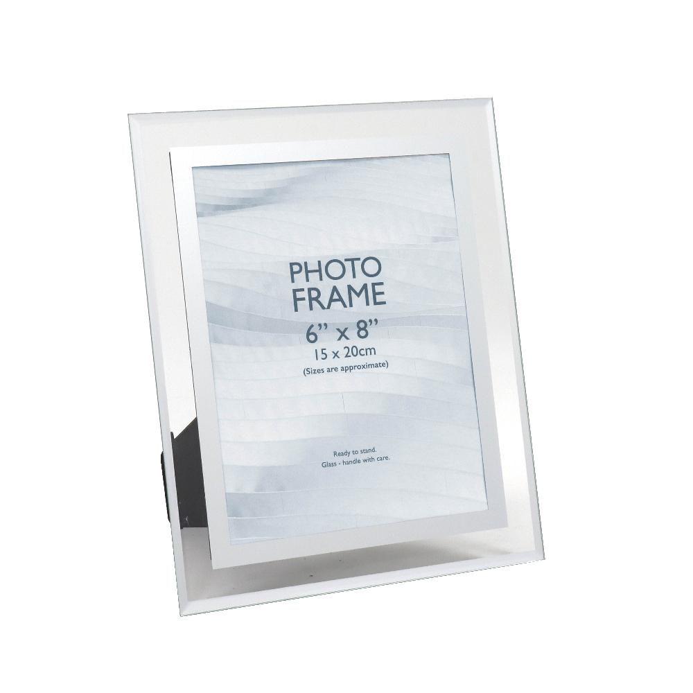 lewis's Silver Glass Photo Frame- 6X8