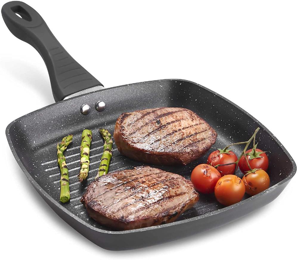 Lewis's Sovereign Stone 25cm Griddle Pan