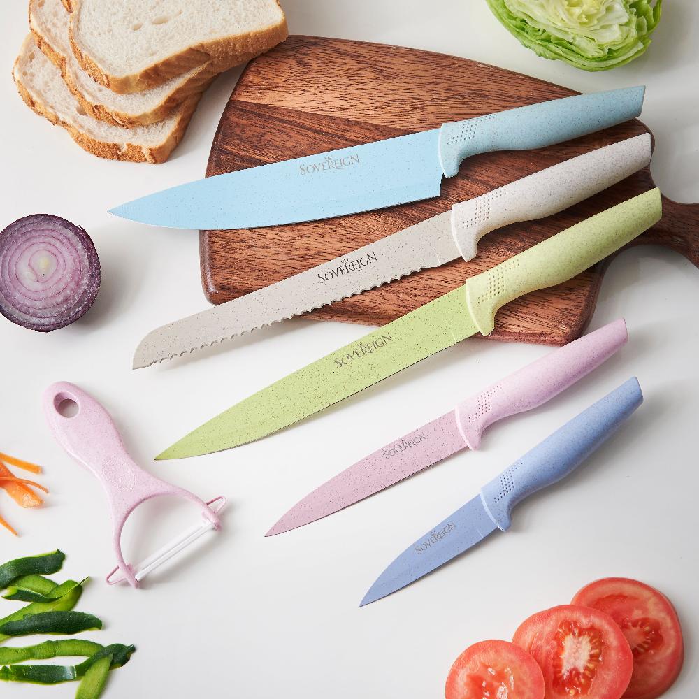 Lewis's Sovereign Stone Kitchen Knife Set