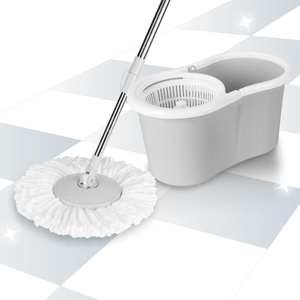 Lewis's Spin Mop - Light Grey