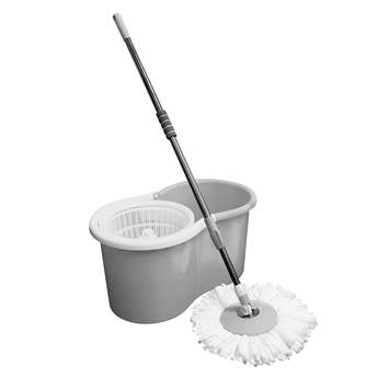 lewis's Spin Mop - Light Grey