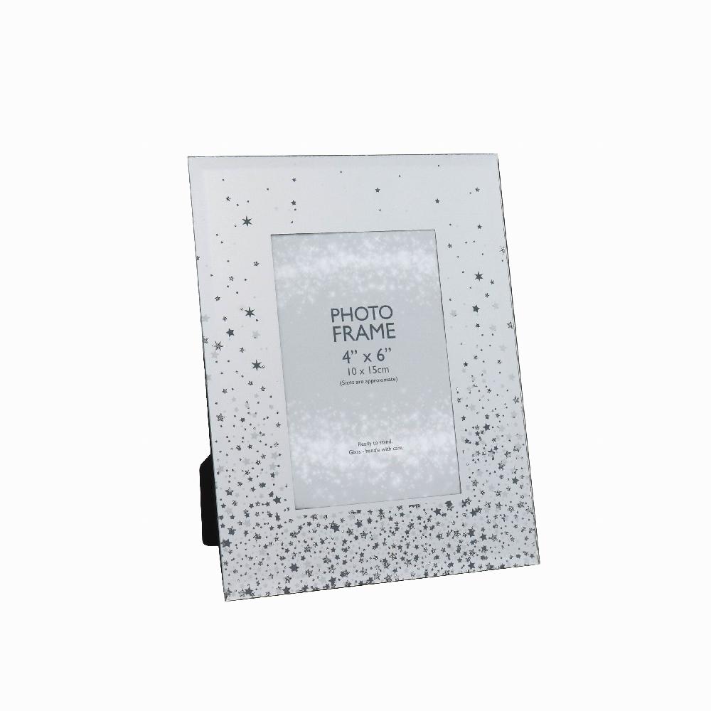 lewis's Star Print Photo Frame- 4X6