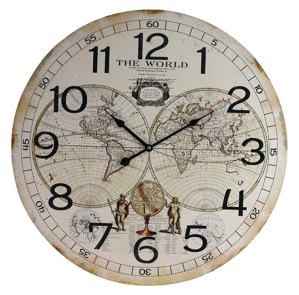 lewis's The World Wall Clock (60cm)