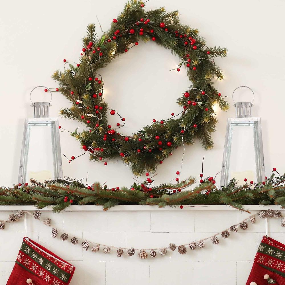 Lewis's Lewis's Triangular Lanterns Candle Holders With Candles Set Of 2 Large- 14.5x13.5x28.5cm