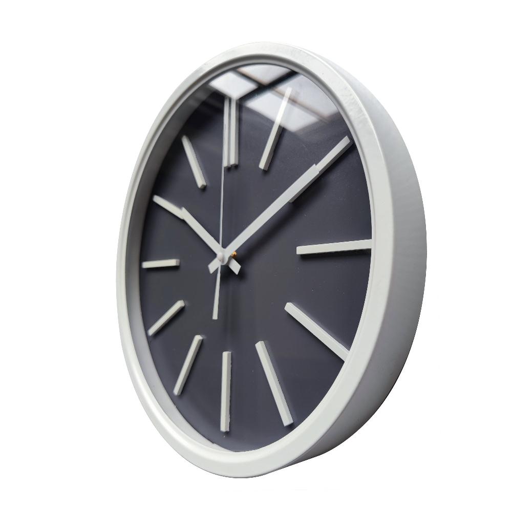 Lewis's Wall Clock - Grey And White 35x35x5.5cm