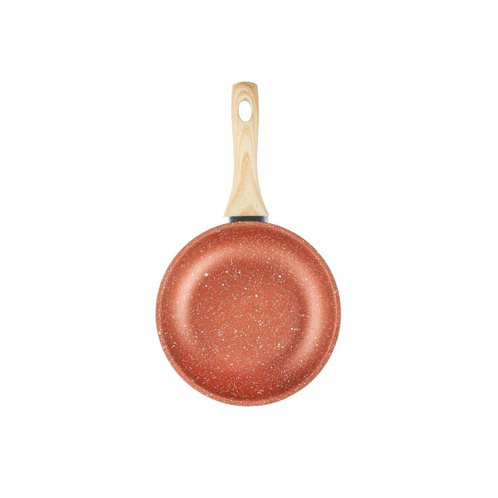 Lewis's Sovereign Stone Copper Frying Pan 20cm With Soft Touch Handle Home Kitchen