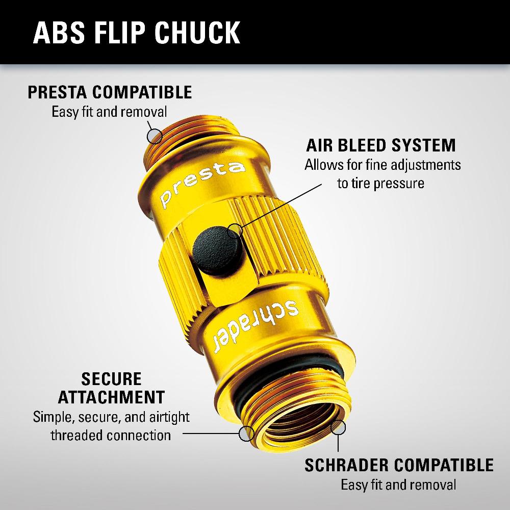 Lezyne ABS FLIP CHUCK - STD
