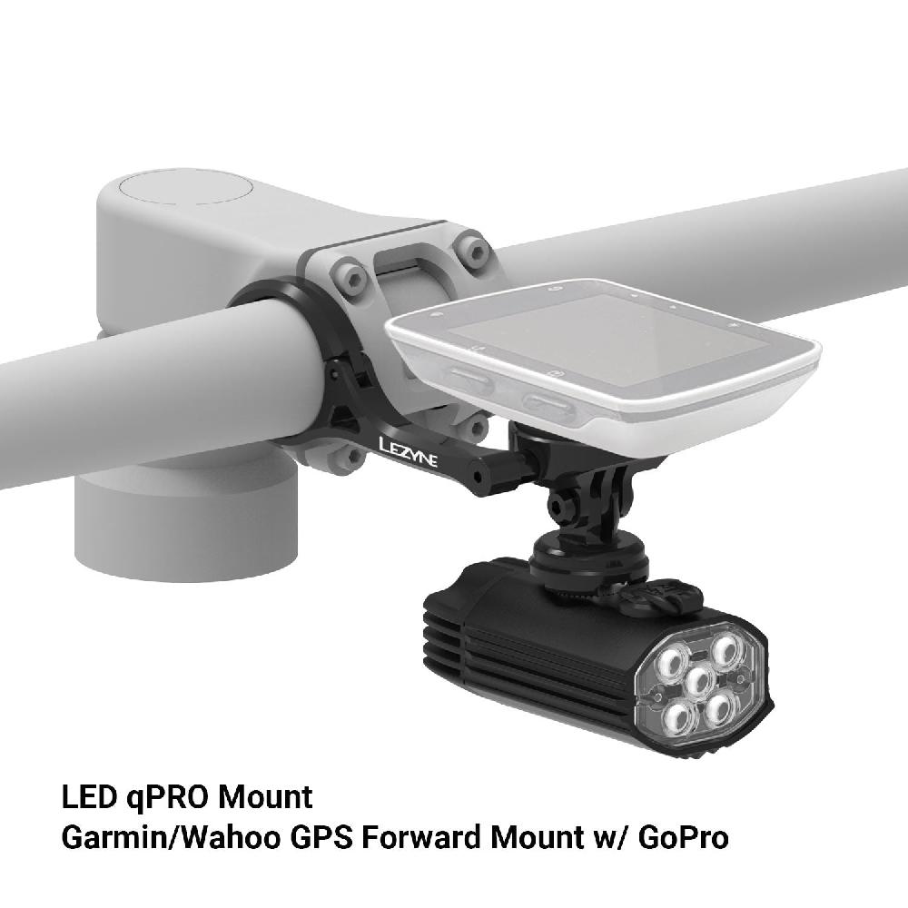 Lezyne GARMIN/WAHOO GPS FORWARD MOUNT WITH GoPro