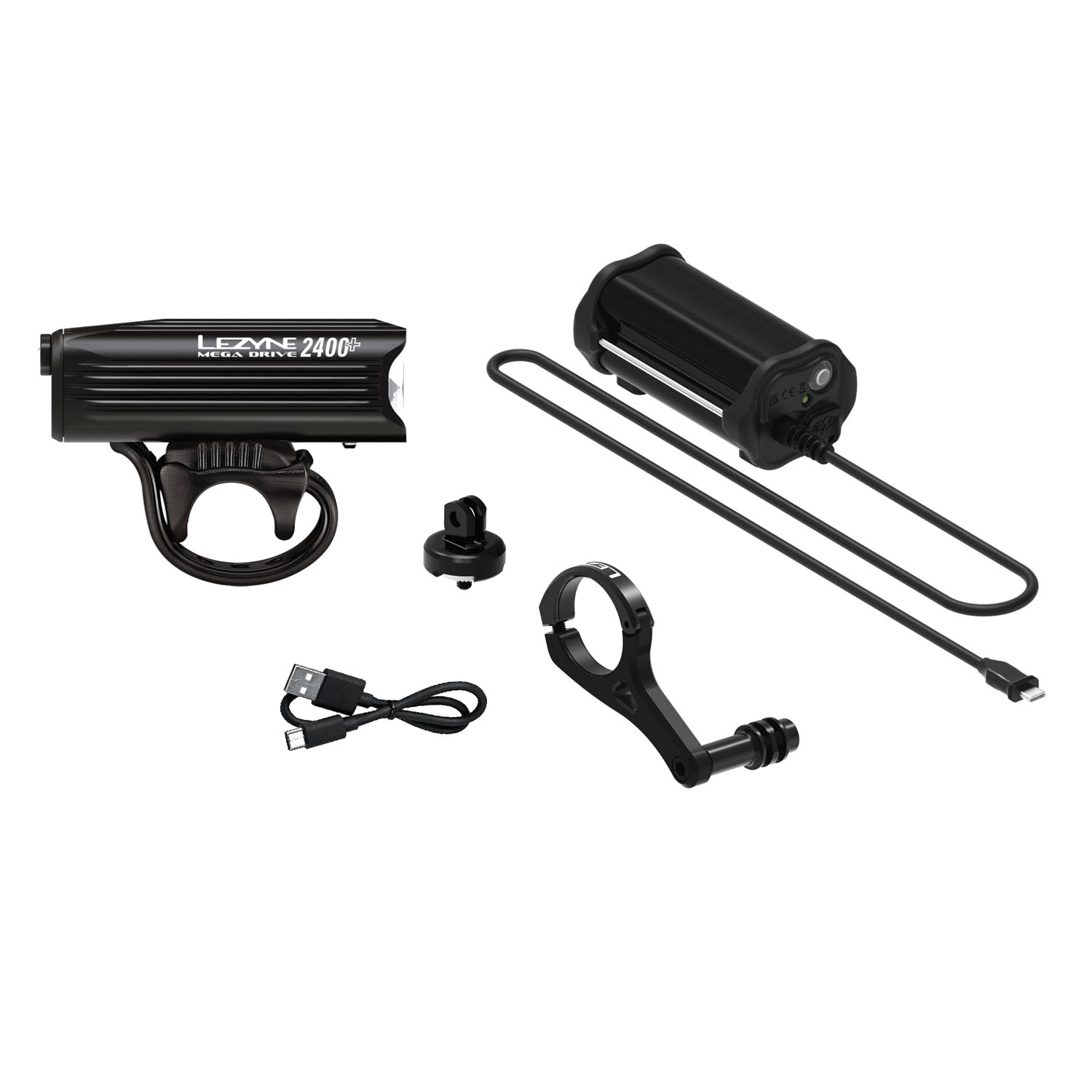 Lezyne MEGA DRIVE 2400+ FRONT