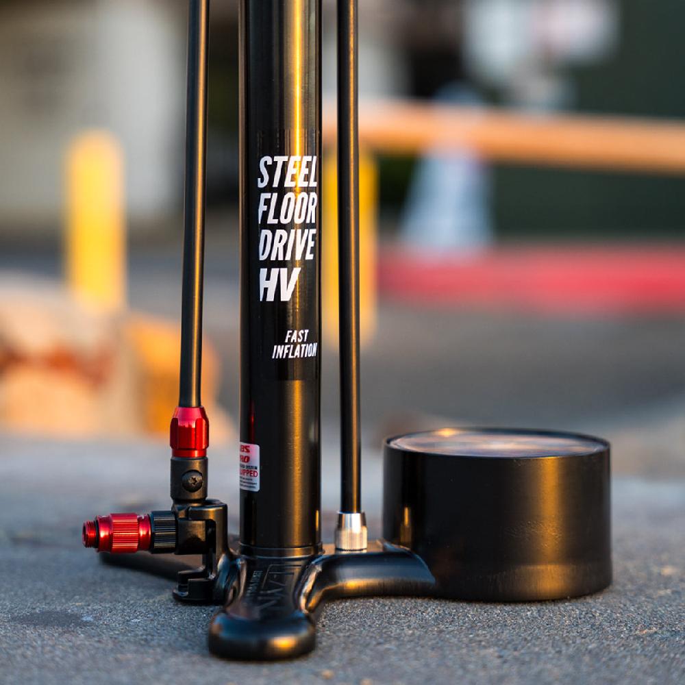 Lezyne STEEL HV FLOOR DRIVE 3.5