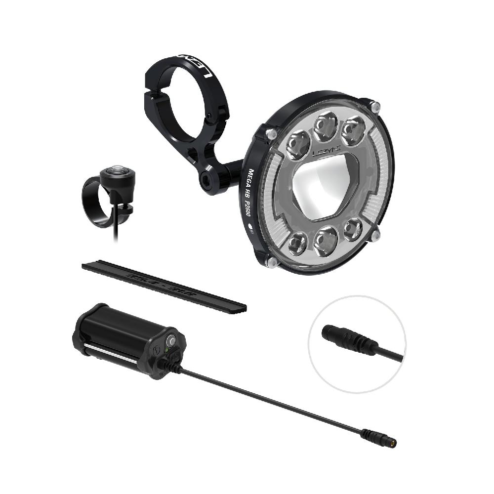 lezyne MEGA HB StVZO P2600 & POWER PACK XL LOADED KIT