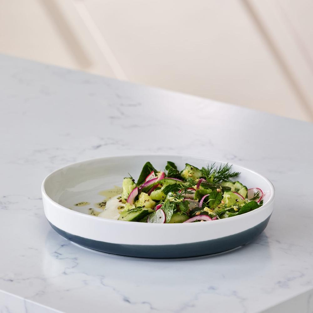 Libbey Libbey Austin 10 Inch Porcelain Coupe Dinner Plate Set Of 4 White