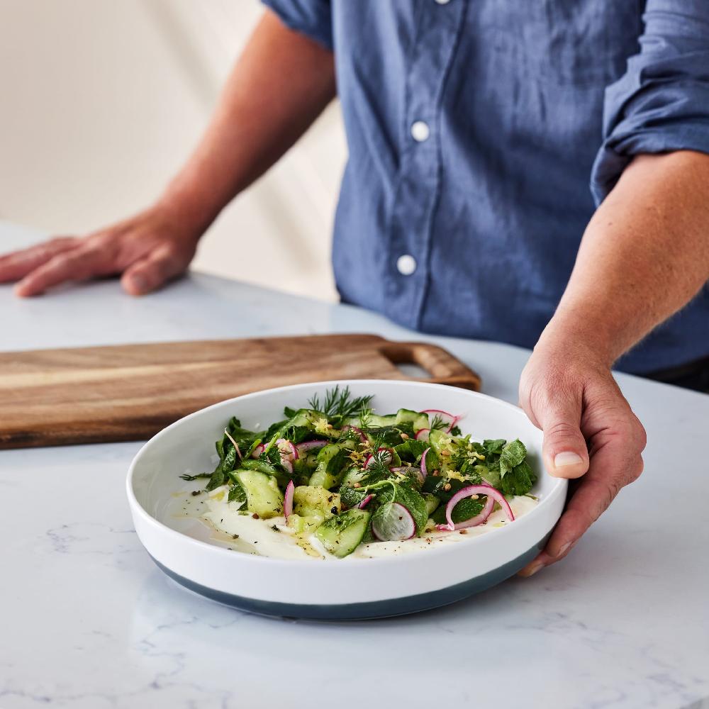 Libbey Libbey Austin 10 Inch Porcelain Coupe Dinner Plate Set Of 4 White