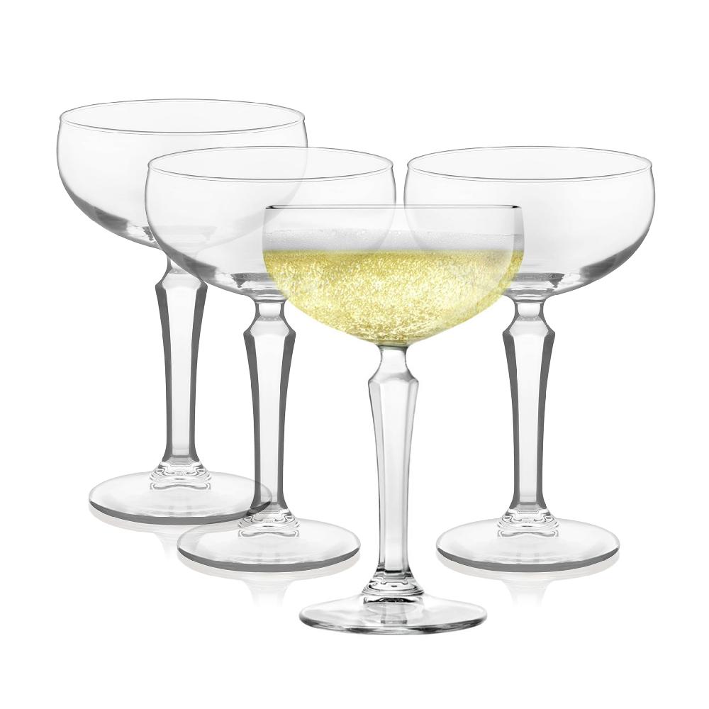 libbey Libbey Capone Speakeasy Coupe Cocktail Glasses 8.6 ounce Set of 4
