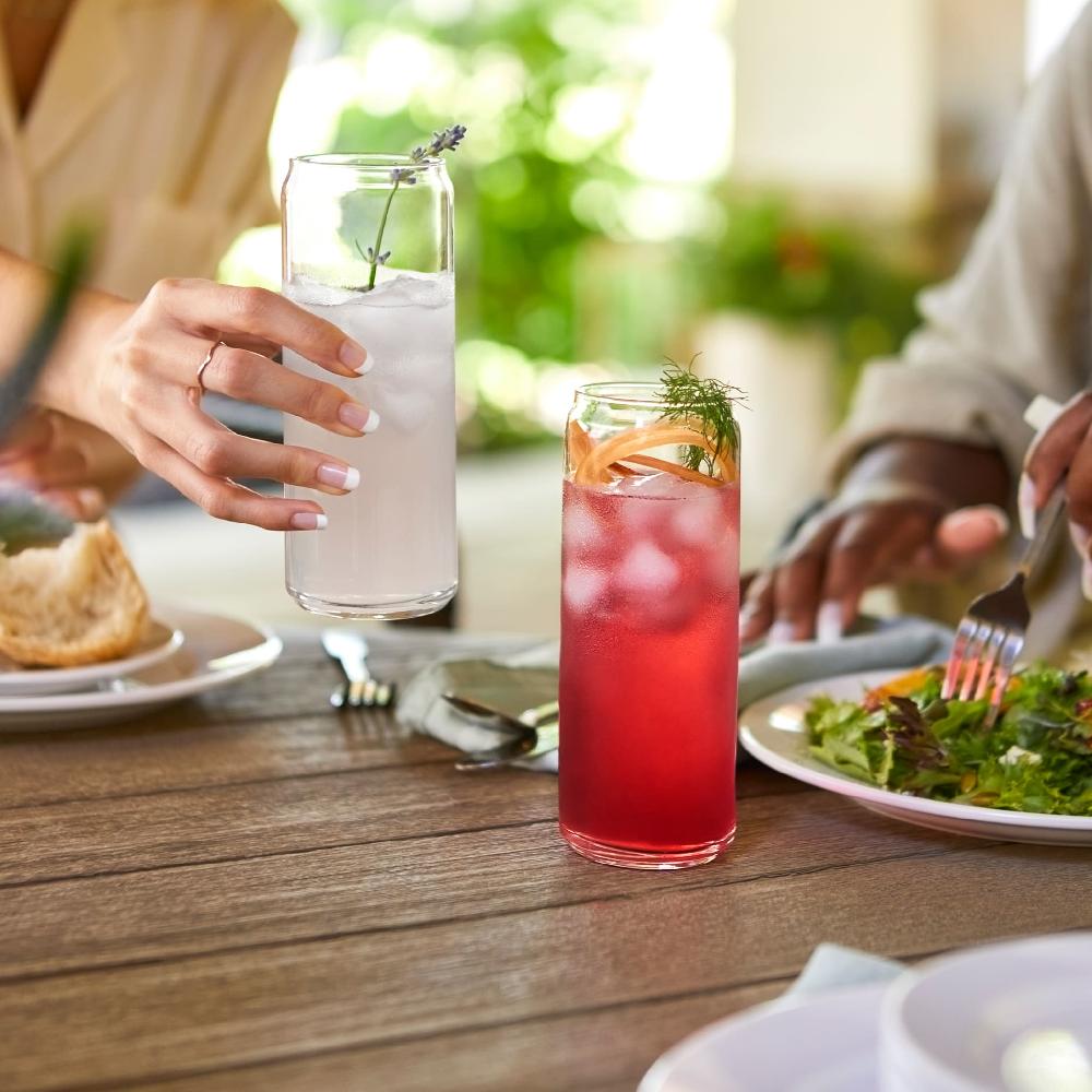 Libbey Libbey Classic Slim Can Glass 12.5 Ounce Set Of 6