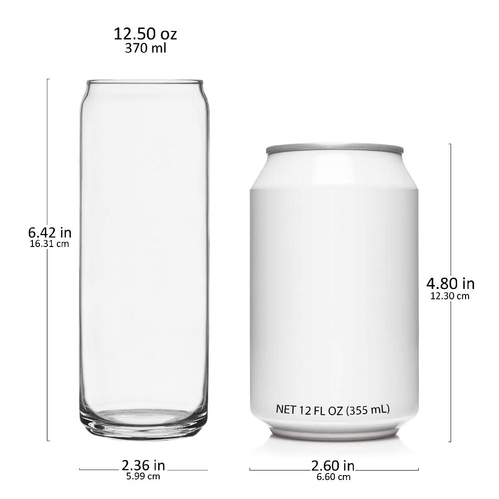Libbey Libbey Classic Slim Can Glass 12.5 Ounce Set Of 6
