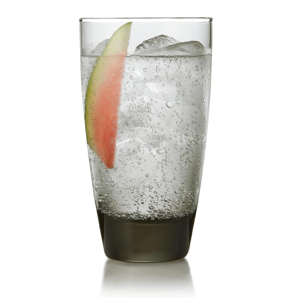 libbey Libbey Classic Smoke Tumbler Glasses 18 ounce Set of 12