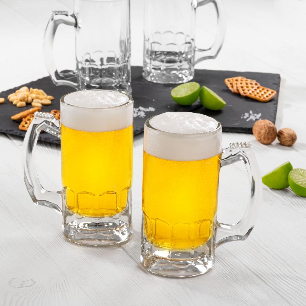 Libbey Libbey Craft Brews Glass Beer Mug 12.7 Ounce Set Of 4