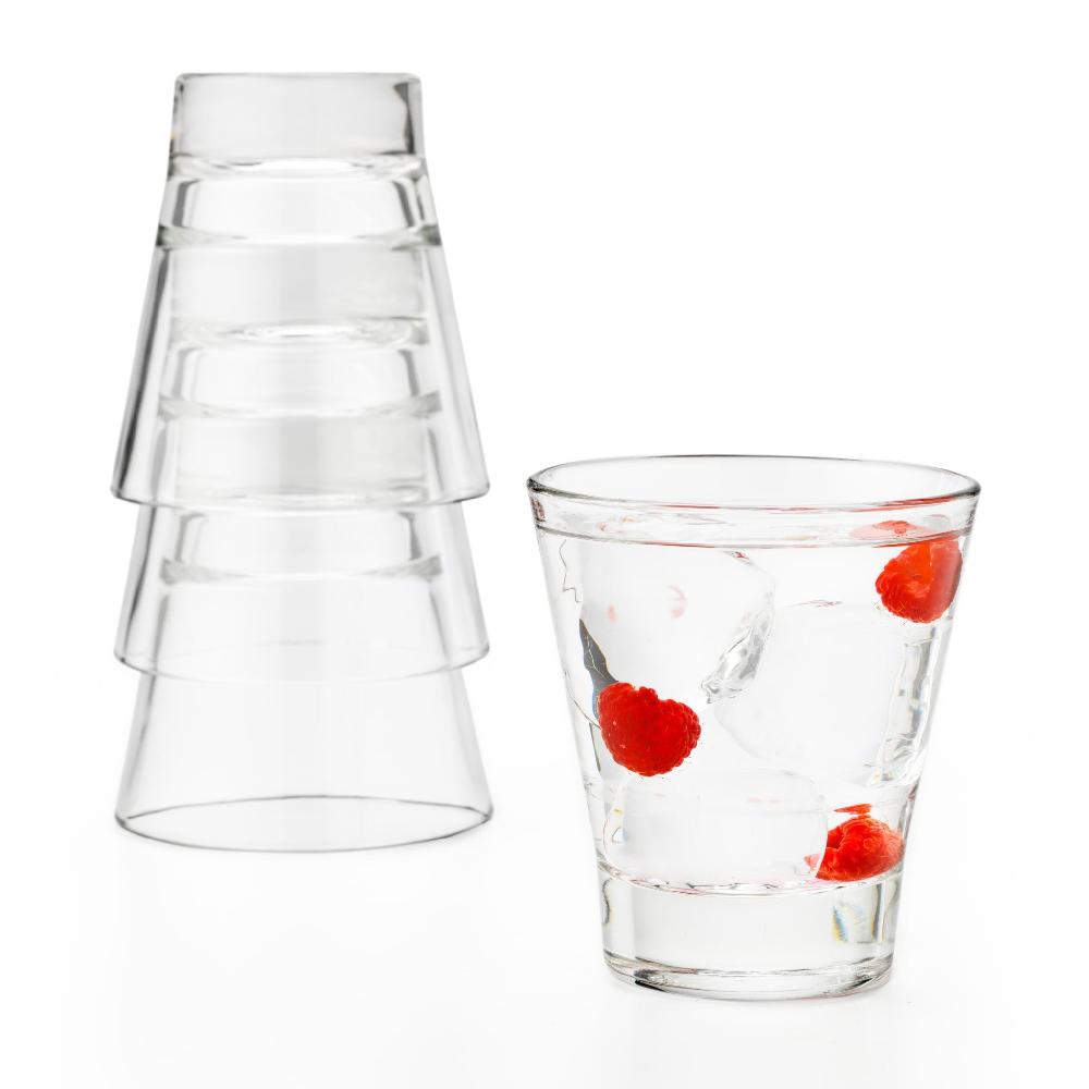 libbey Libbey Endeavor Stacking DuraTuff Rocks Glasses 9 ounce Set of 12