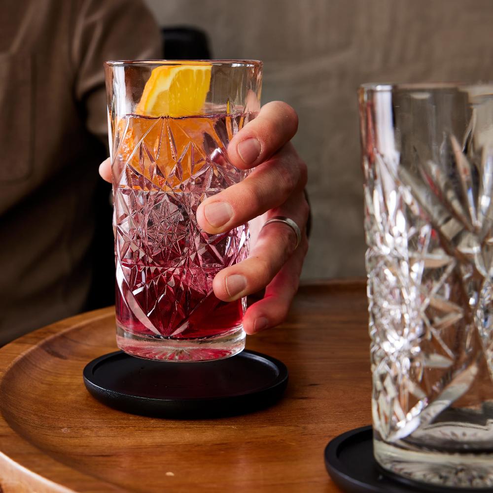 Libbey Libbey Hobstar Cooler Glasses 16 Ounce Set Of 4