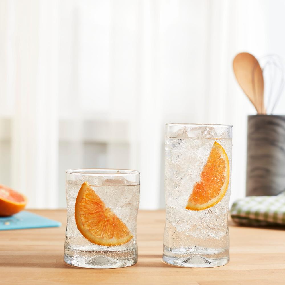 Libbey Libbey Impressions 16 Piece Tumbler And Rocks Glass Set