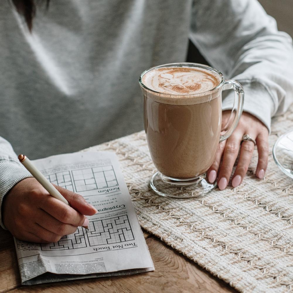 Libbey Libbey Kona Glass Coffee Mugs 16 Ounce Set Of 6