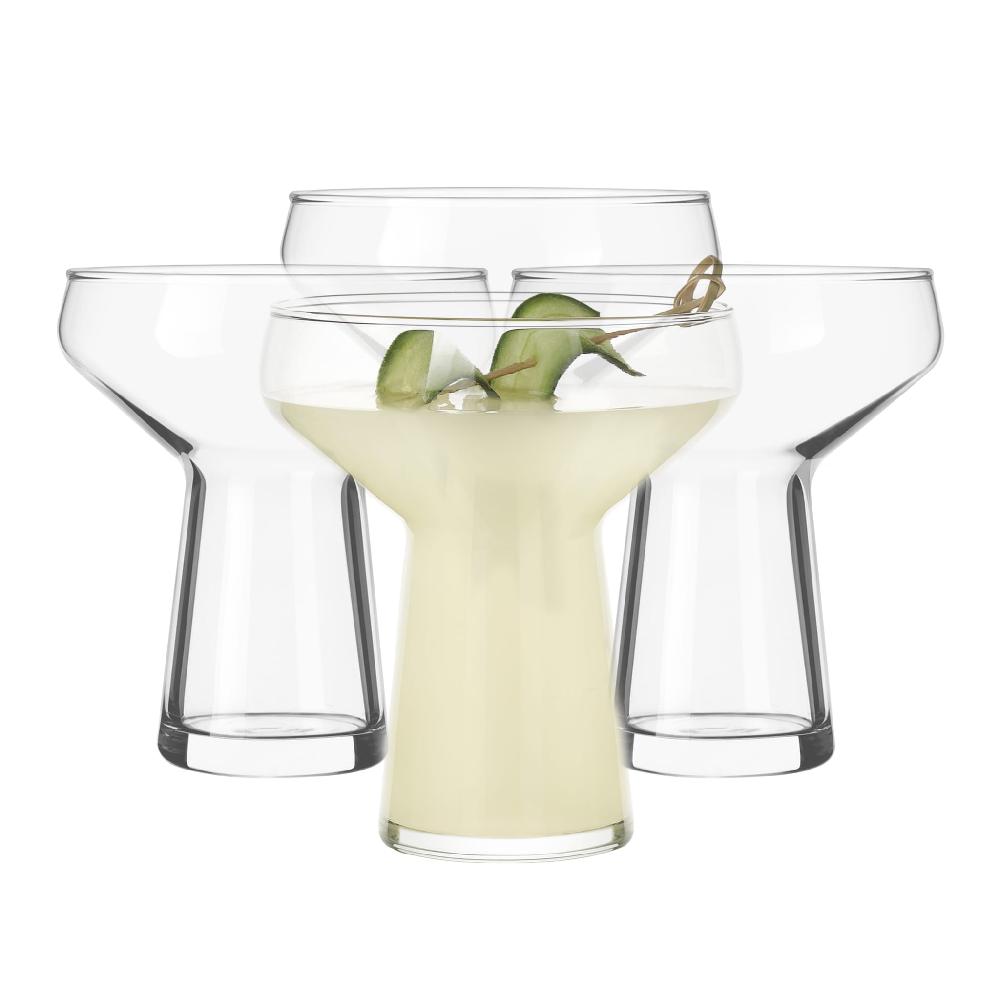 libbey Libbey Large Stemless Margarita Glass 14 ounce Set of 4