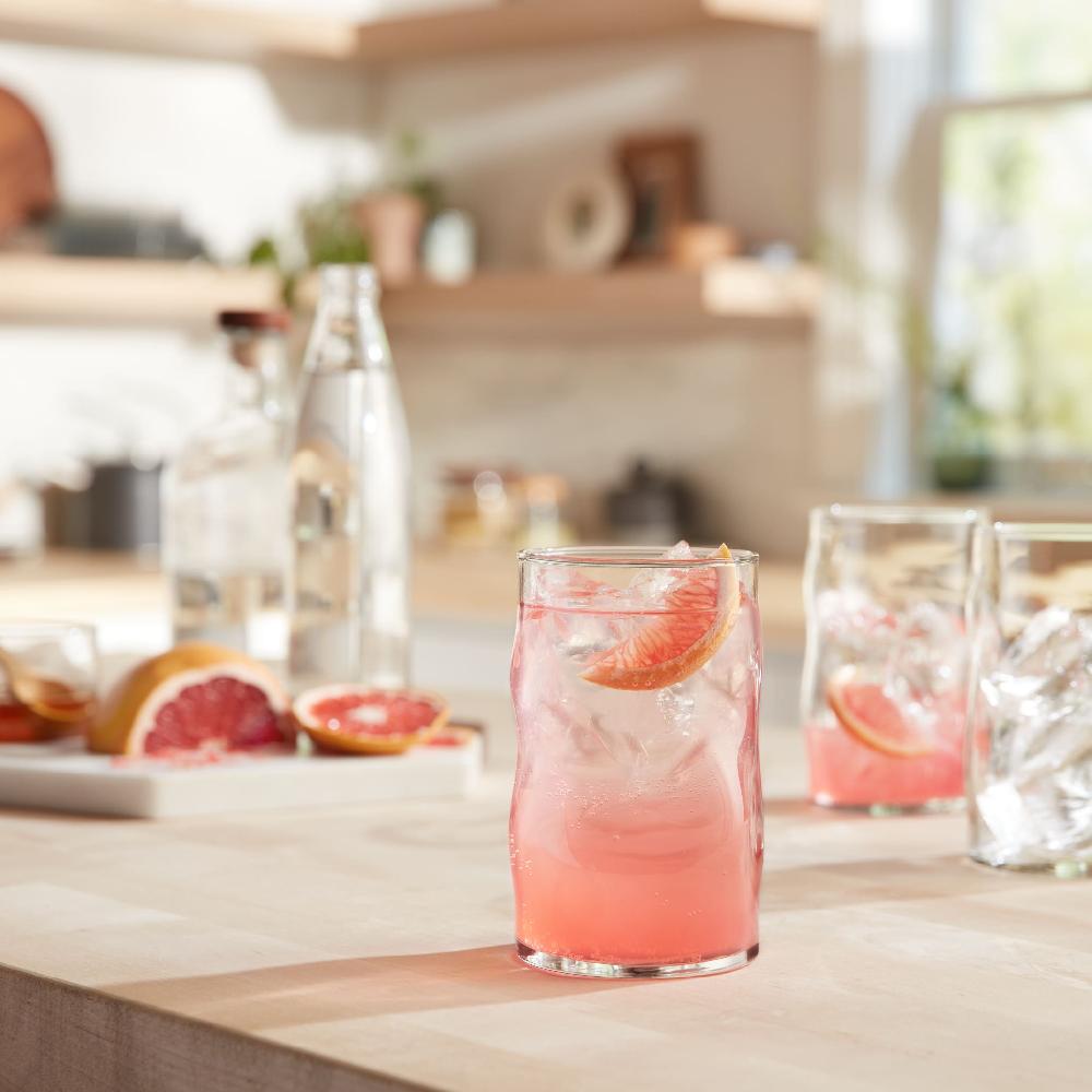 Libbey Libbey Lava Tumbler Glasses 16 Ounce Set Of 8