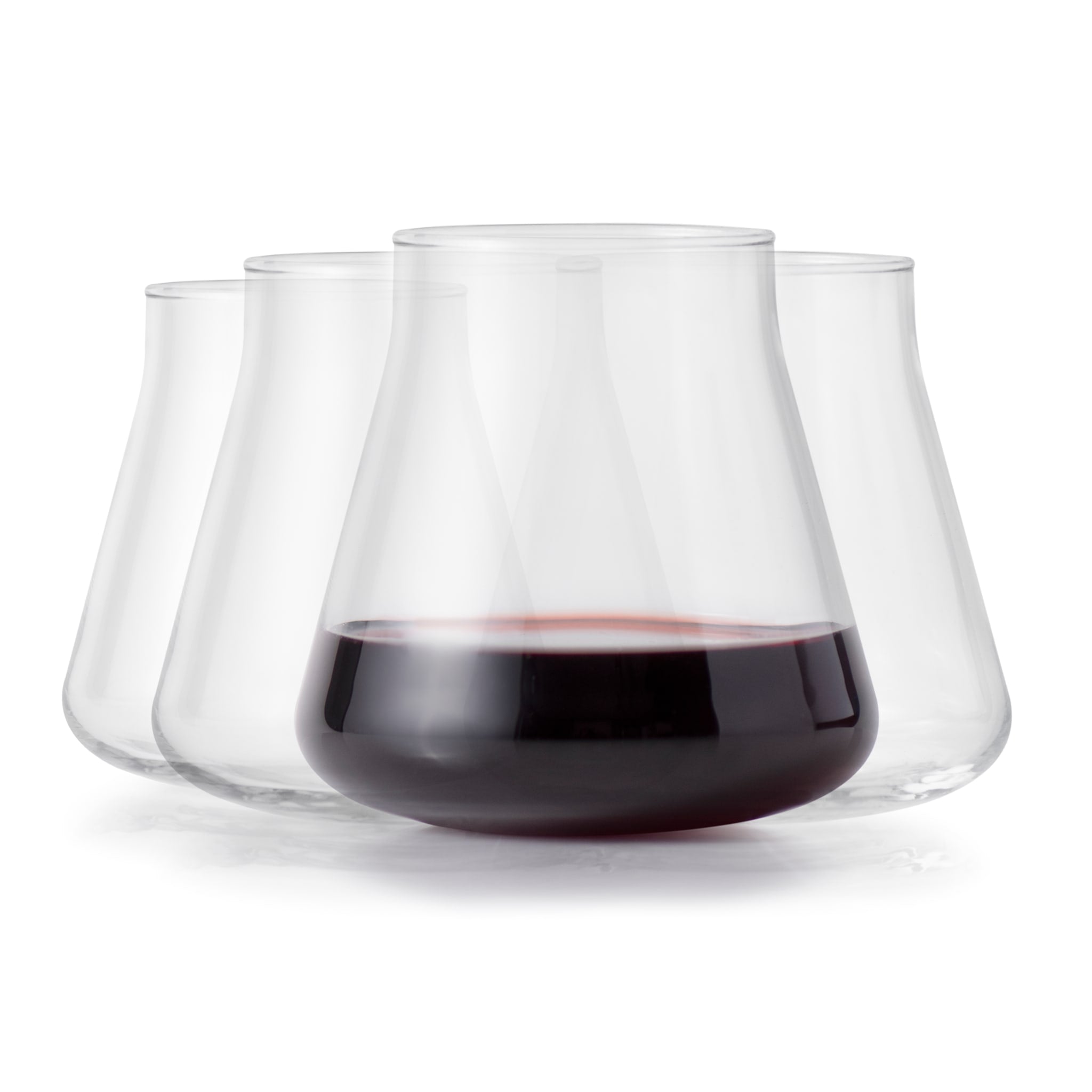 libbey Libbey Magnitude Stemless Wine Glasses 15 ounce Set of 4