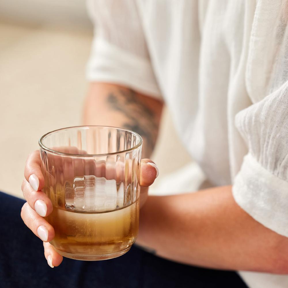 Libbey Libbey Paneled Double Old Fashioned Rocks Glasses 11.2 Ounce Set Of 6