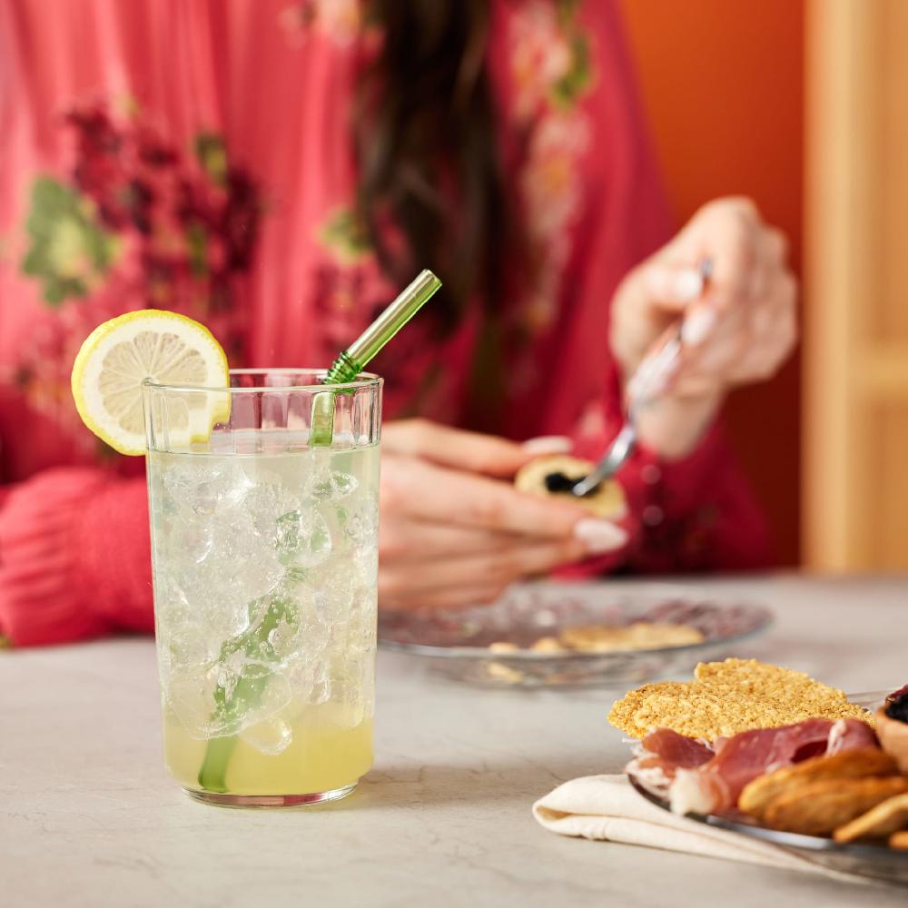 Libbey Libbey Paneled Tumbler Drinking Glasses 17 Ounce Set Of 6