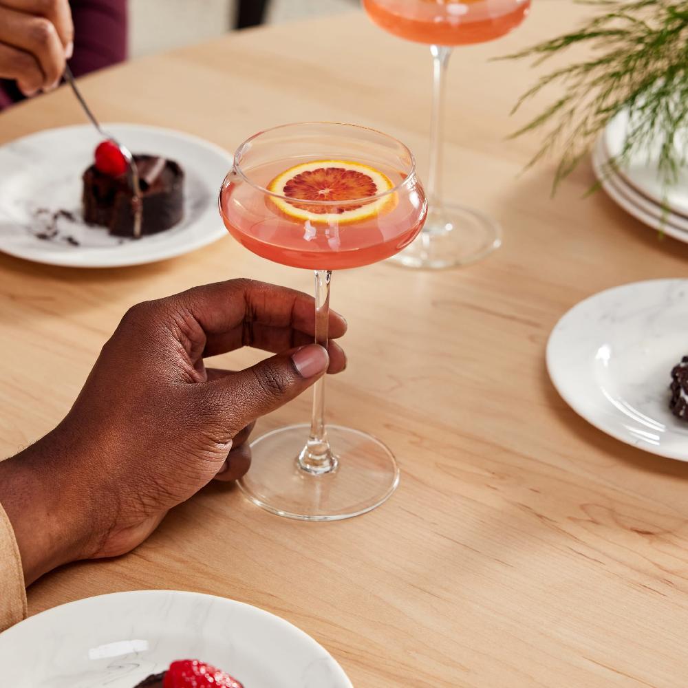 Libbey Libbey Signature Stratford Coupe Cocktail Glass 6.75 Ounce Set Of 4