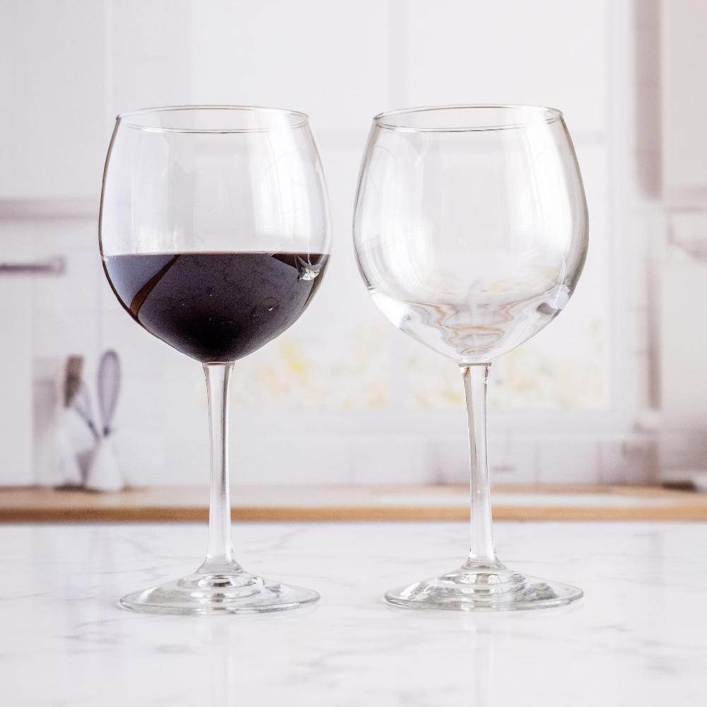 Libbey Libbey Vineyard Reserve 8 Piece Wine Glass Party Set For Chardonnay And Merlot/Bordeaux