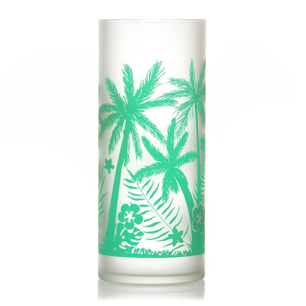 Libbey Libbey Vintage Palm Trees Cooler Glasses 16 Ounce Set Of 4