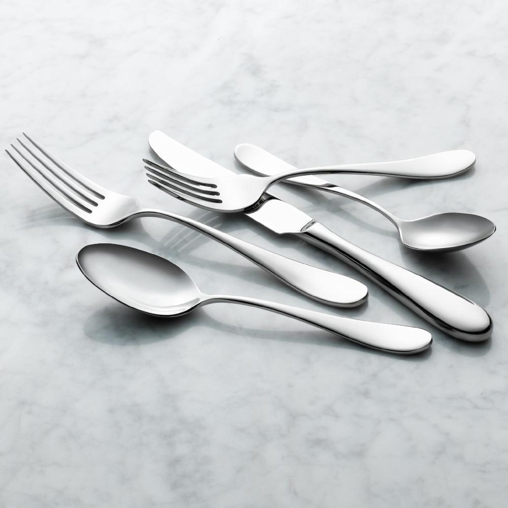 Libbey Reserve By Libbey 927 027 Santa Cruz Dinner Fork 18/10 Stainless Steel Set Of 12