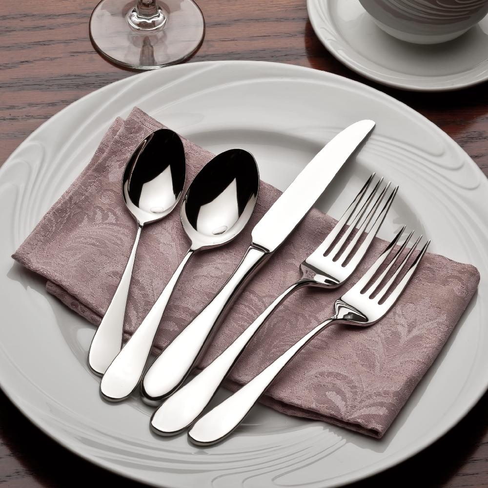 Libbey Reserve By Libbey 927 027 Santa Cruz Dinner Fork 18/10 Stainless Steel Set Of 12