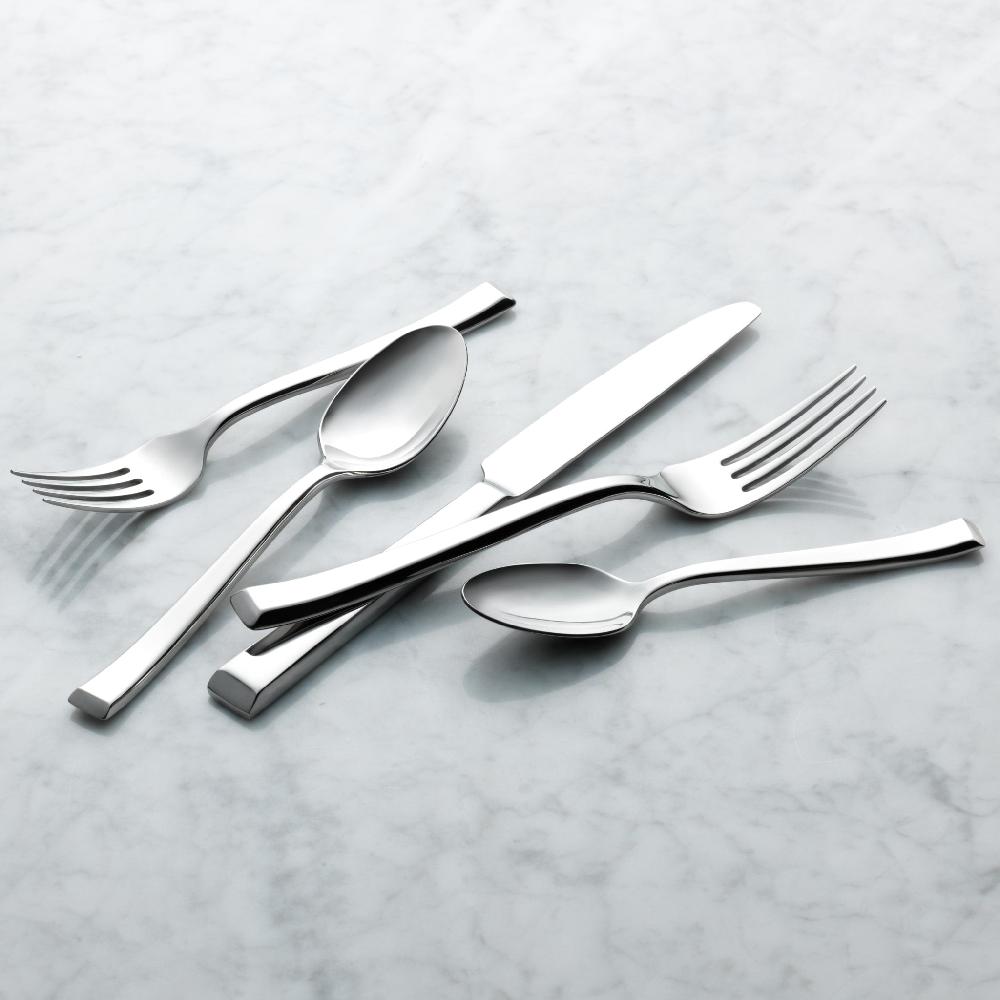 Libbey Reserve By Libbey 947 016 Santorini Mirror Bouillon Spoon 18/10 Stainless Steel Set Of 12