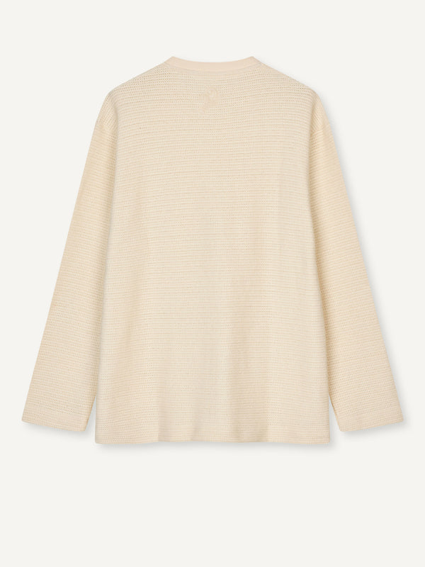 Libertine Libertine Affirm Waffle Ecru