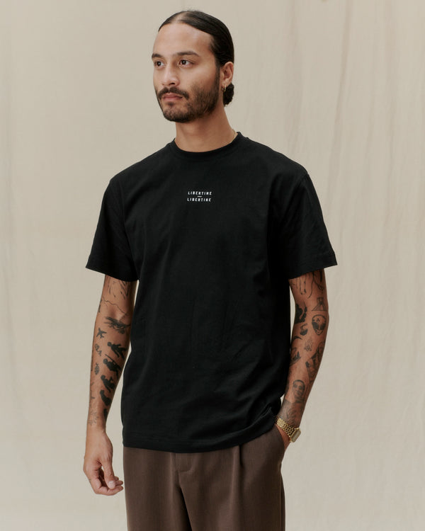 Libertine Libertine Beat Logo Black