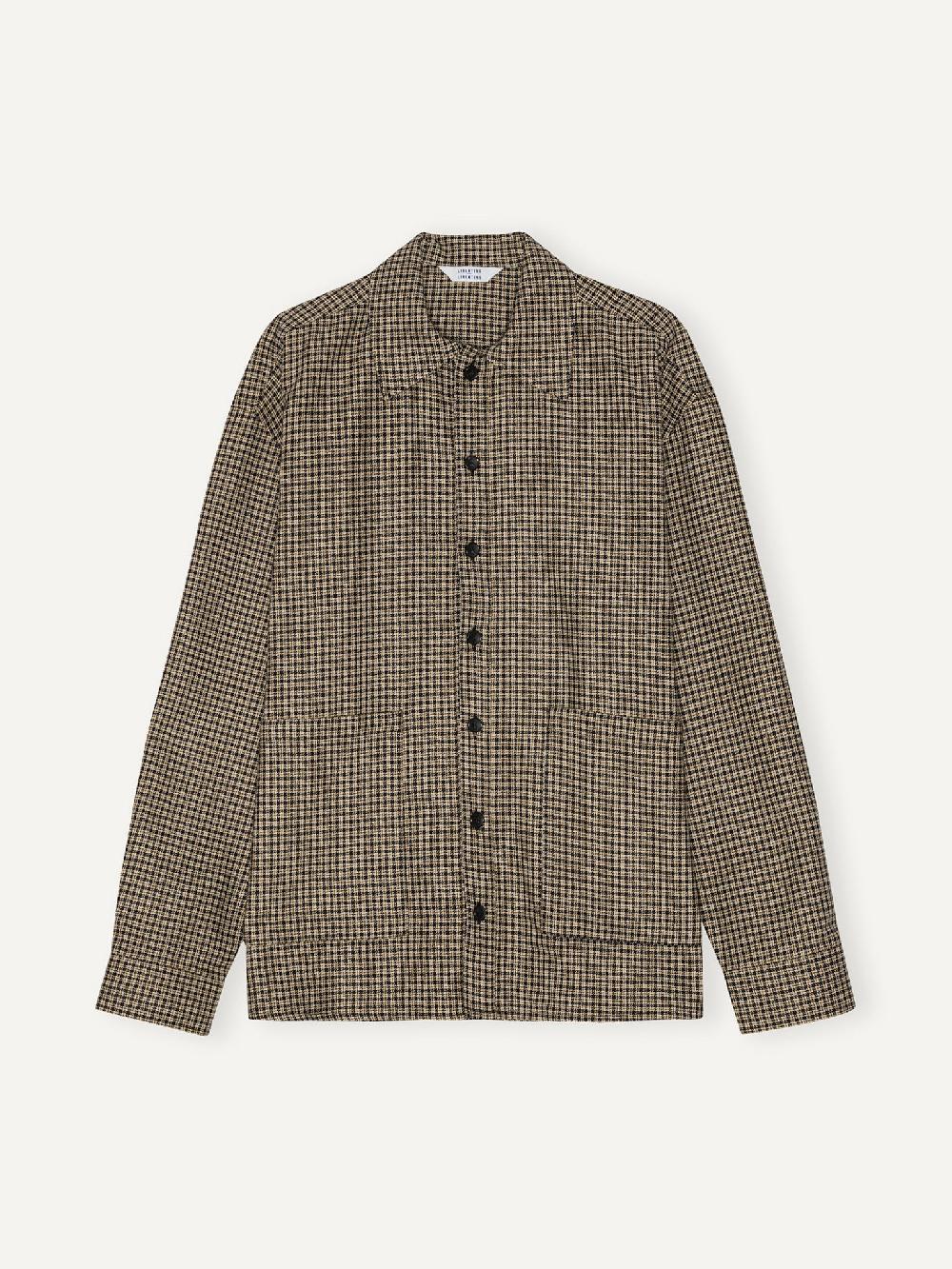 libertine libertine Venture Taupe Check