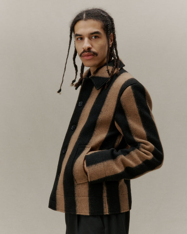 Libertine Libertine Voice Black & Taupe Stripe