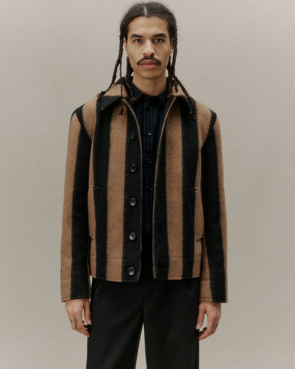 Libertine Libertine Voice Black & Taupe Stripe