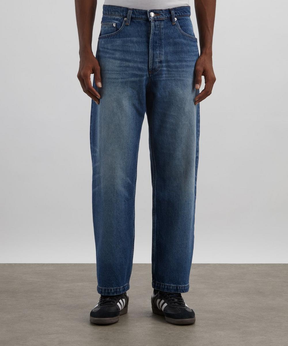 Liberty London A.P.C. Achille Straight-Leg Stonewashed Jeans