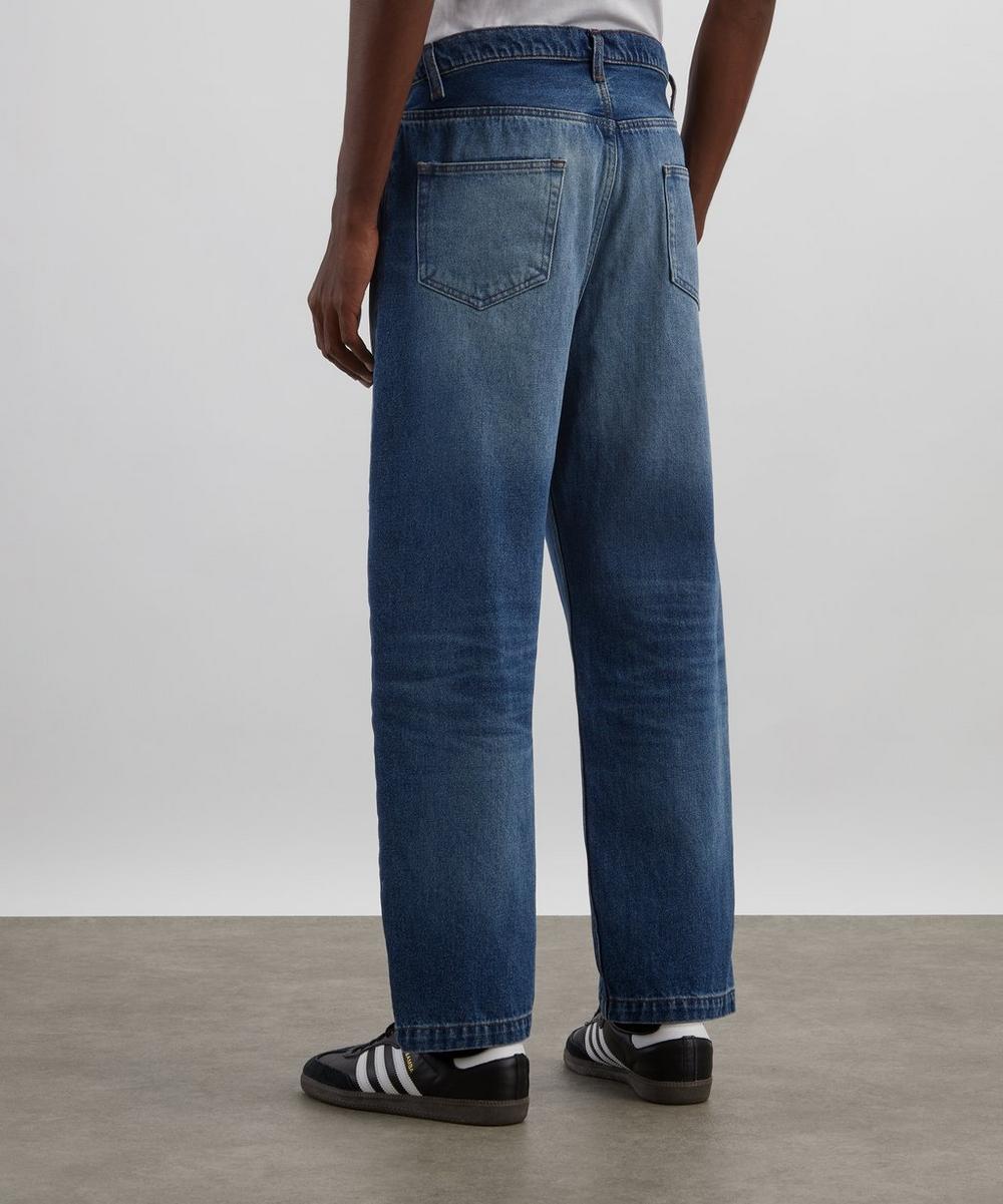 Liberty London A.P.C. Achille Straight-Leg Stonewashed Jeans