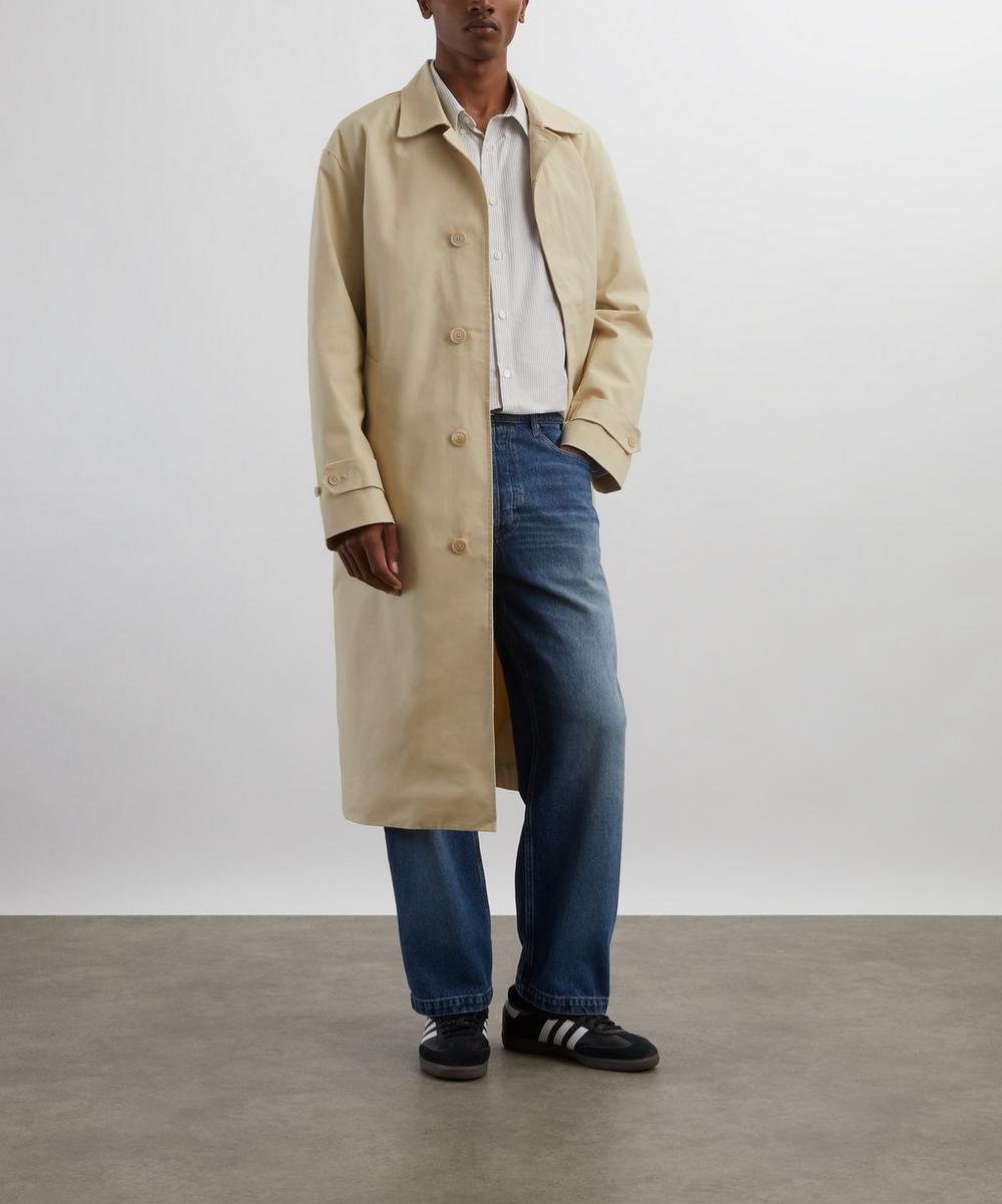 liberty london A.P.C. Achille Straight-Leg Stonewashed Jeans