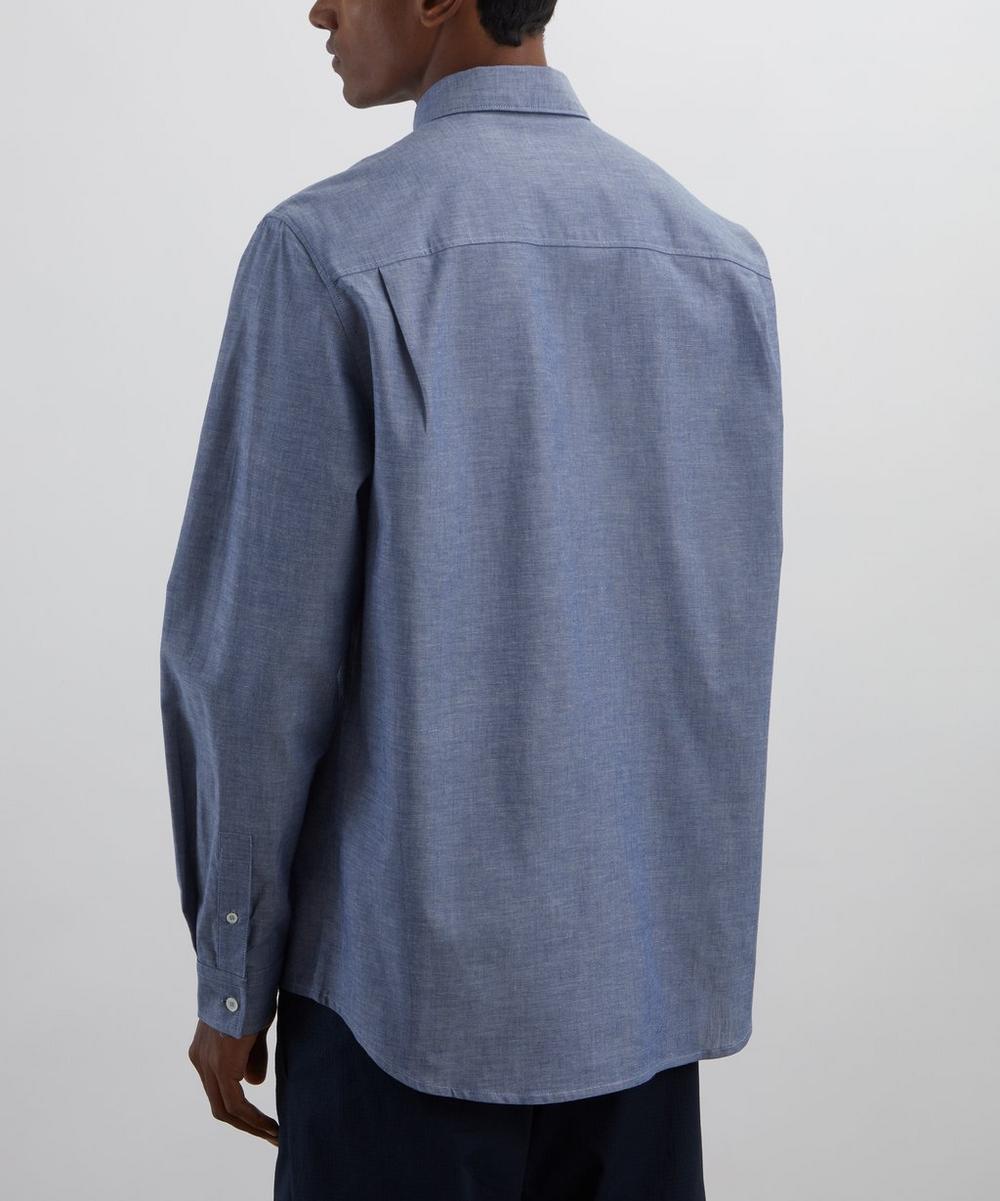 Liberty London A.P.C. Edouard Brodé Chambray Cotton Shirt