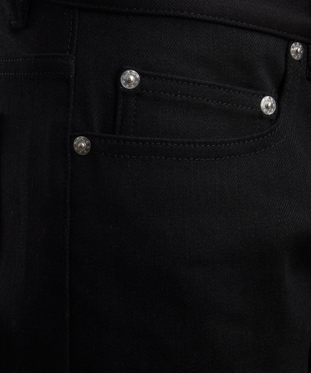 Liberty London A.P.C. New Standard Black Denim Jeans