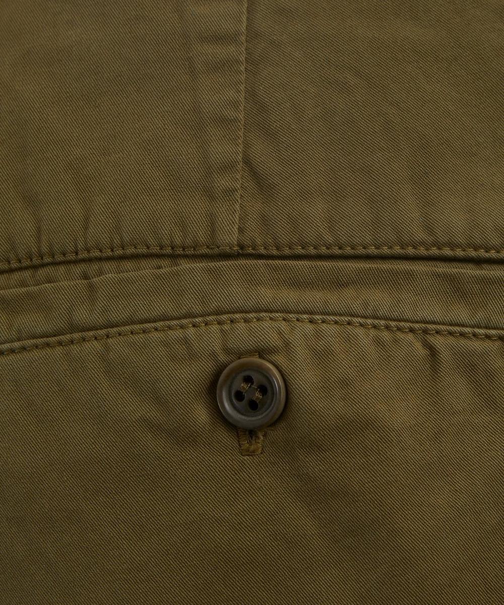 Liberty London A.P.C. Sage Green Lawrence Cotton Chinos