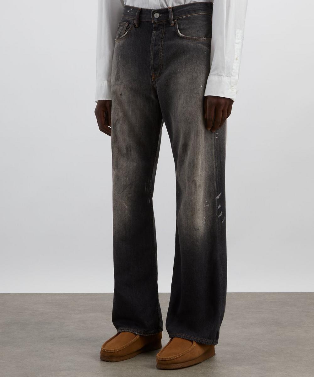 Liberty London Acne Studios Black Trafalgar Regular Fit 2021M Jeans